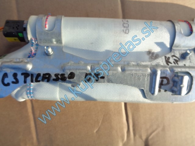 pravý strešný airbag na citroen c3 picasso, 9681587580